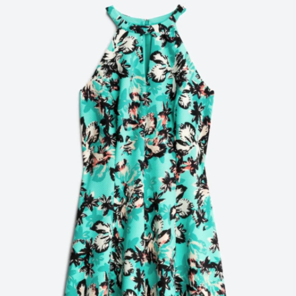 Kylar Textured Knit Dress  by Wisp - Teal Green